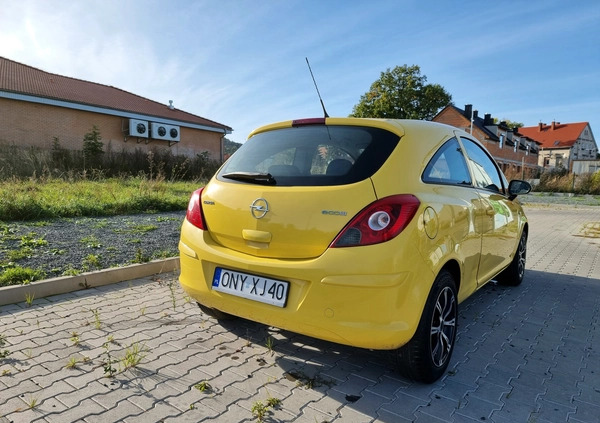 Opel Corsa cena 7900 przebieg: 150000, rok produkcji 2008 z Wrocław małe 56